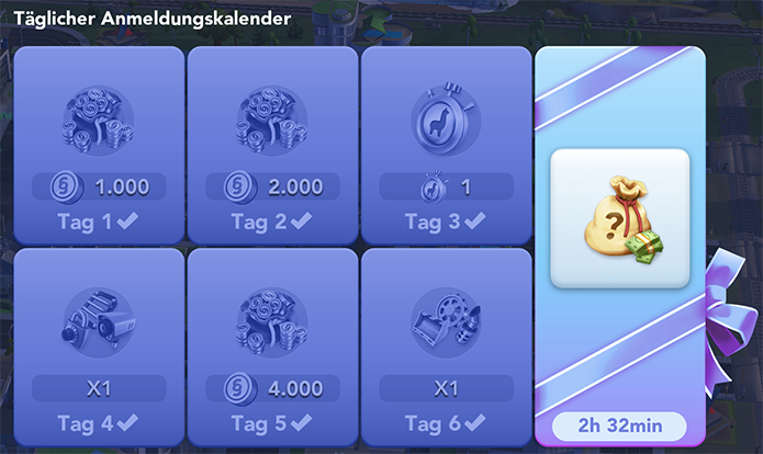 Täglicher Anmeldungskalender1